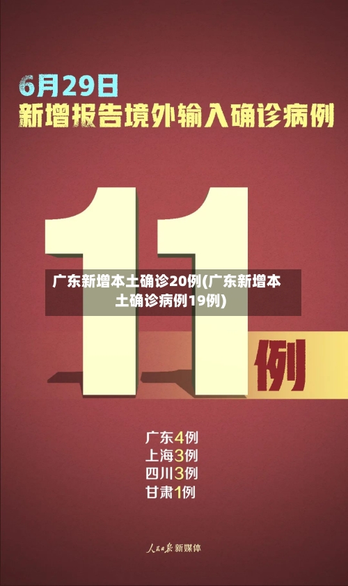 广东新增本土确诊20例(广东新增本土确诊病例19例)-第2张图片