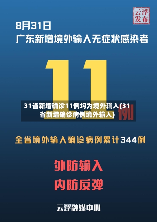 31省新增确诊11例均为境外输入(31省新增确诊病例境外输入)