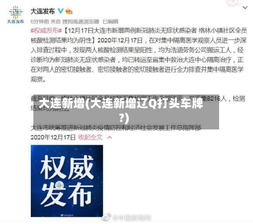 大连新增(大连新增辽Q打头车牌?)-第2张图片