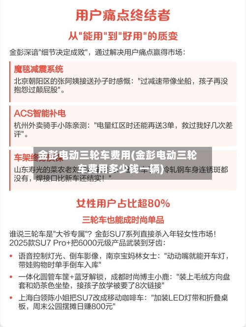 金彭电动三轮车费用(金彭电动三轮车费用多少钱一辆)