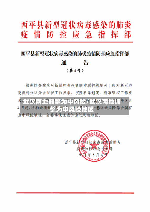 武汉两地调整为中风险/武汉两地调整为中风险地区-第3张图片